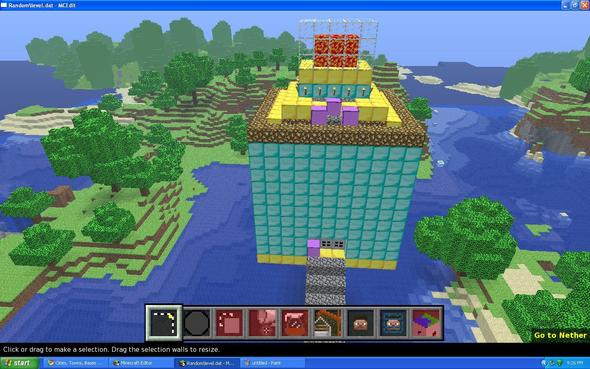 Diamond/Gold/Iron Mini-Castle!